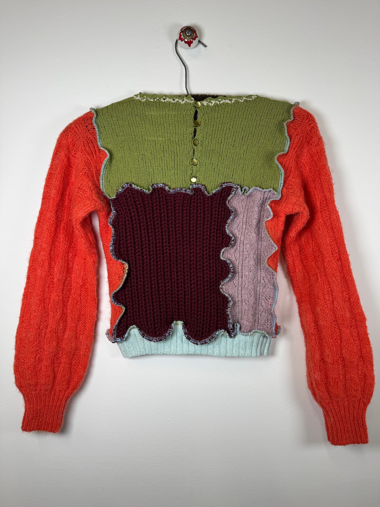 "MYRA" Saves Nine Sweater