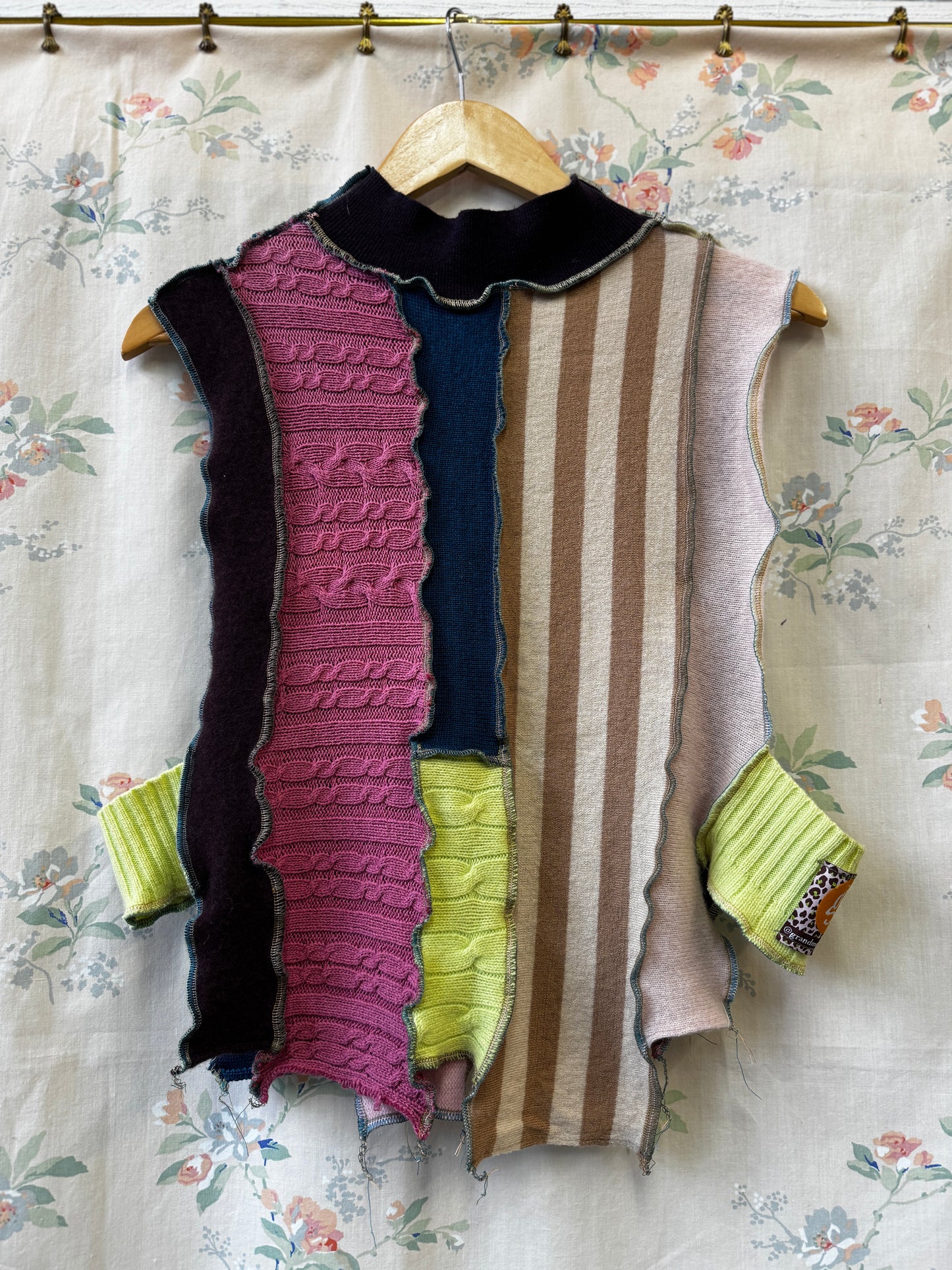 "PORGIE" Cashmere S'vest