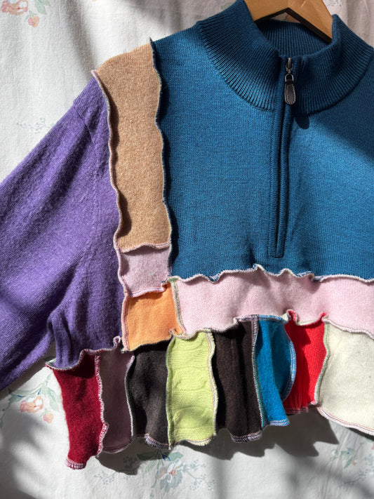 "CAROUSEL" Luxury Saves Nine Sweater