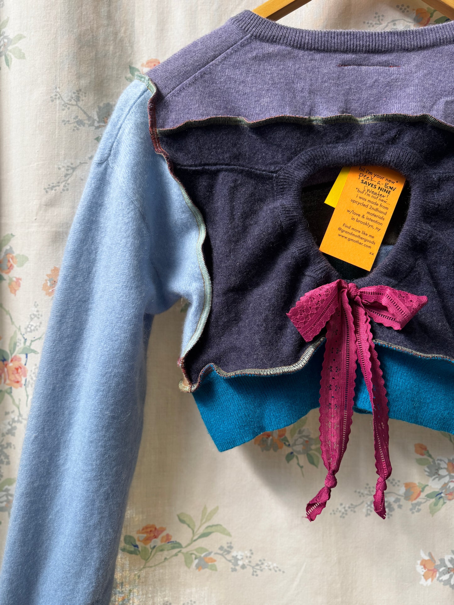 "DOUG" Luxury Saves Nine Sweater