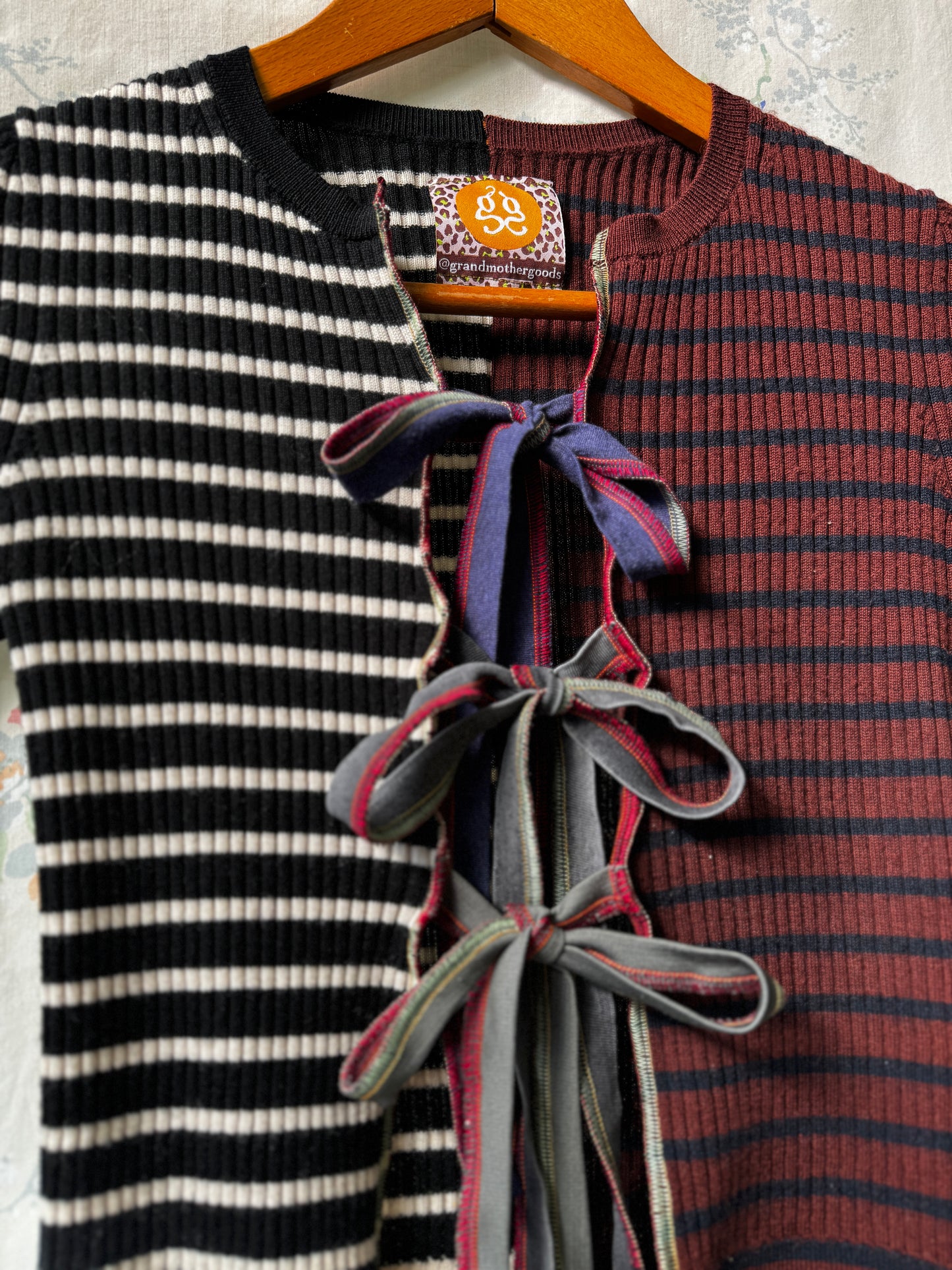 "EENIE" Peek-a-Bow Cardigan