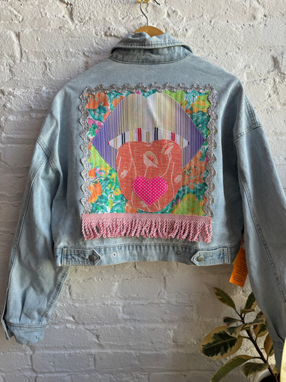 "MOUTH BLOOMS" Friends w/Denimfits