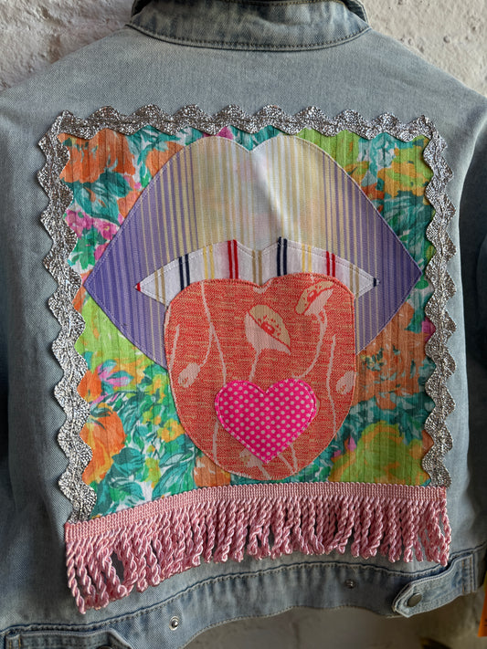 "MOUTH BLOOMS" Friends w/Denimfits
