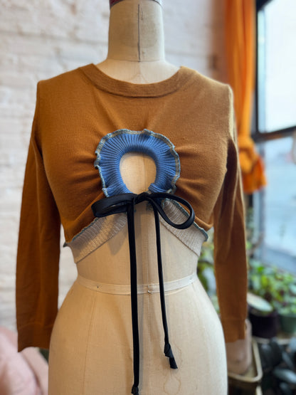 "RALENE" Peek-a-Bow Sweater