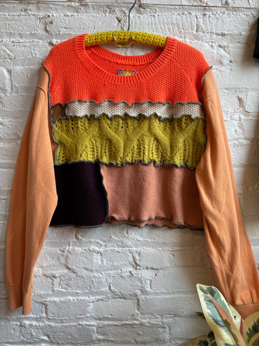 "NECTARINE" Saves Nine Sweater