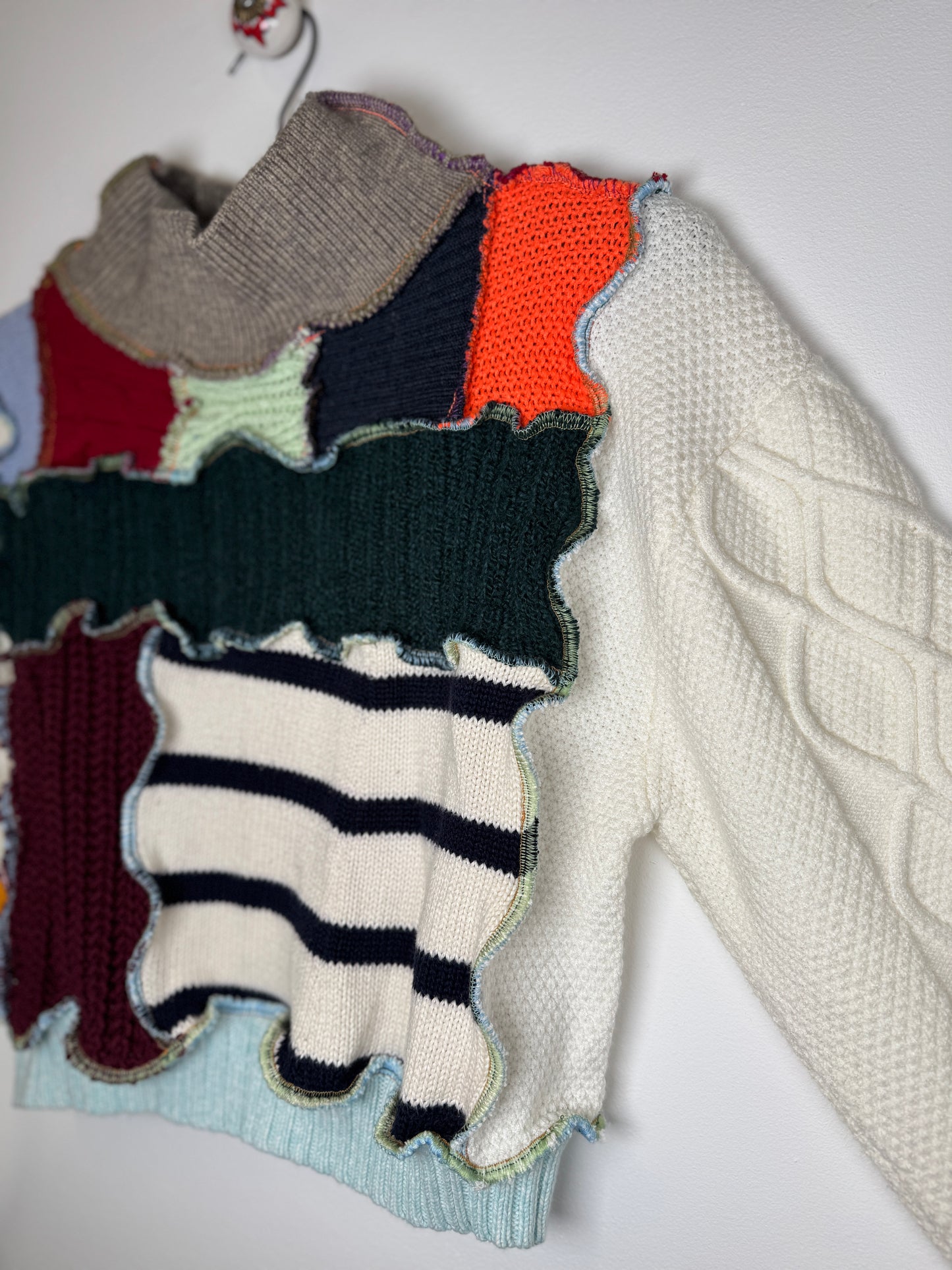 "CLYDE" Saves Nine Sweater