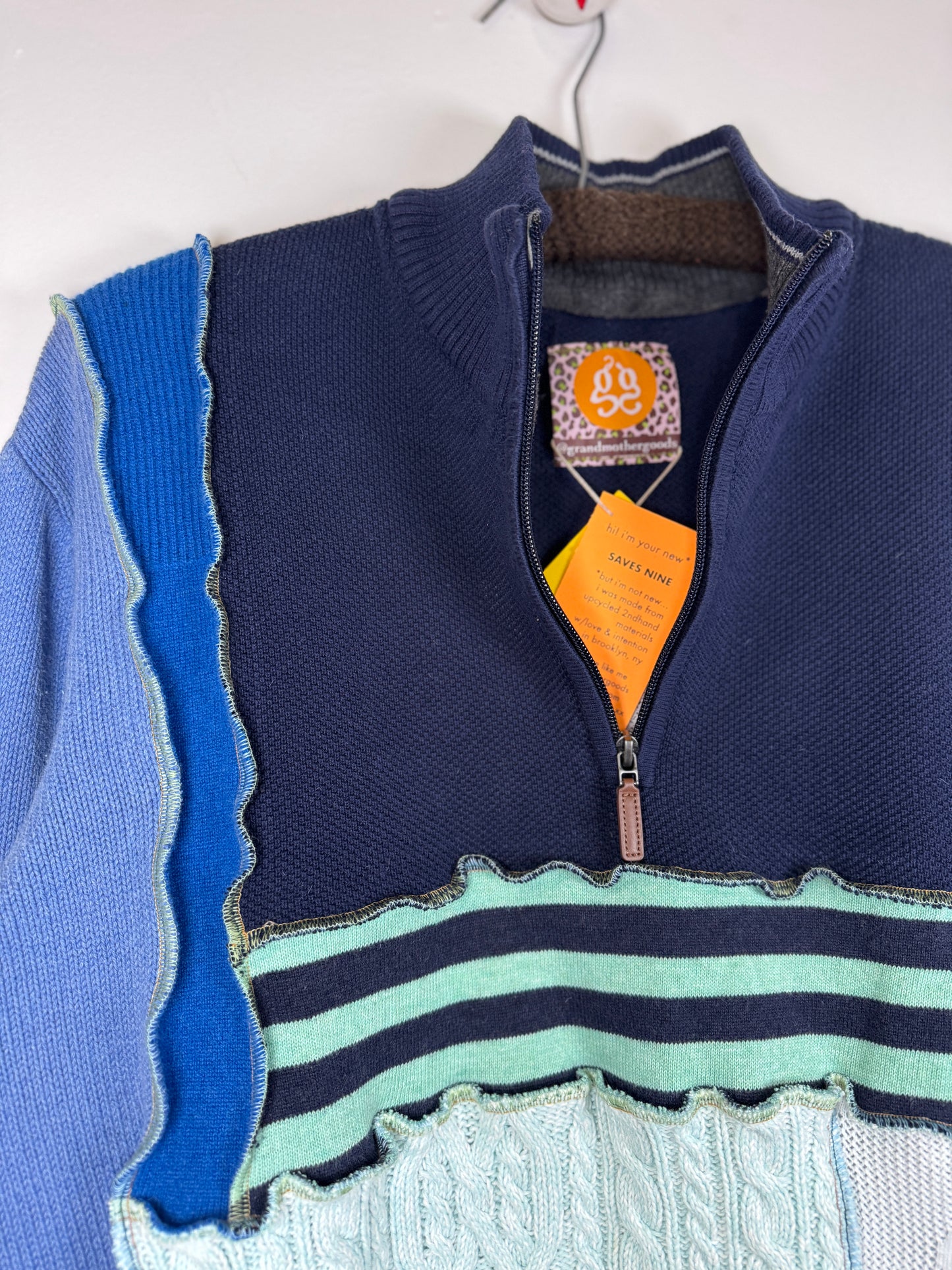 "DENZEL" Saves Nine Sweater