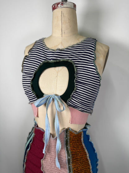 "AUDREY" Peek-a-Bow Top