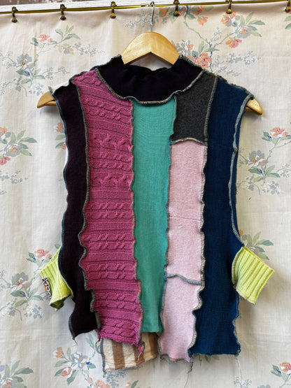 "PORGIE" Cashmere S'vest