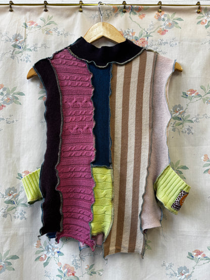 "PORGIE" Cashmere S'vest