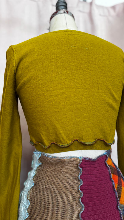 "XANADU" Peek-a-Bow Sweater