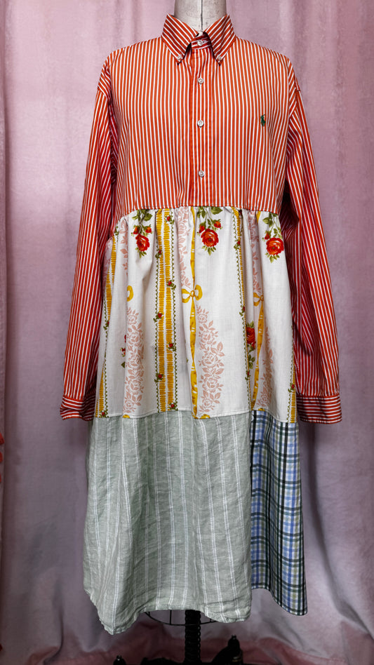 "YOSHIMI" Cottage Core Midi Dress