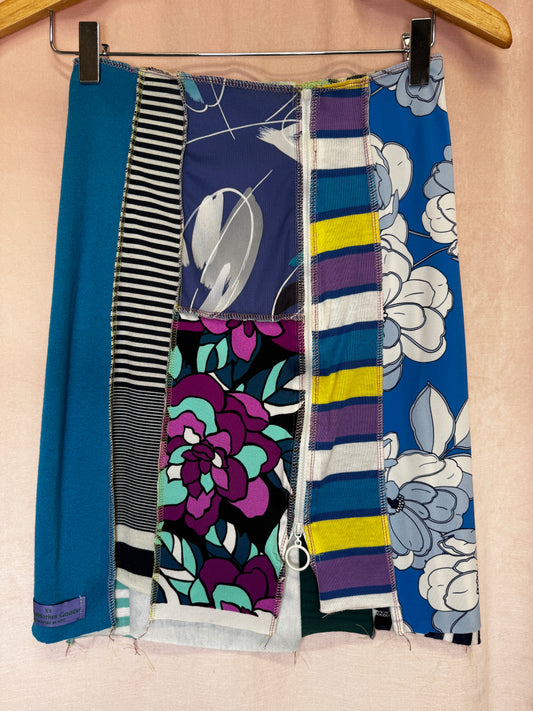 "JULIA" Strip Skirt Mini