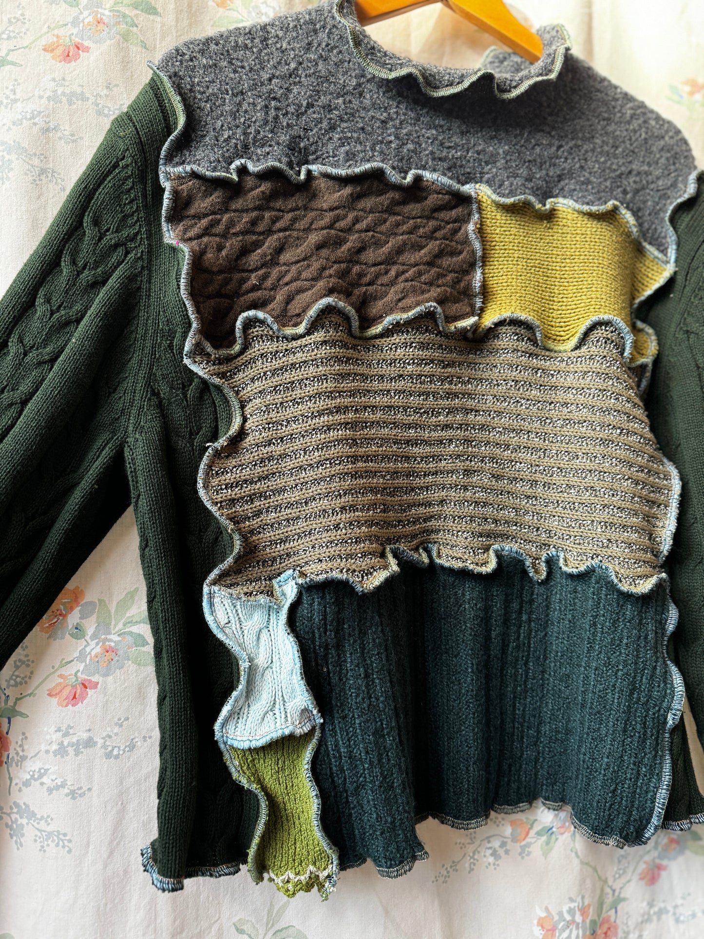 "BENNINGTON" Saves Nine Sweater