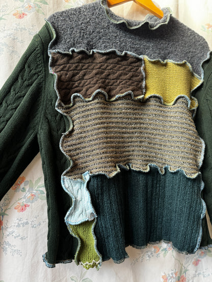 "BENNINGTON" Saves Nine Sweater