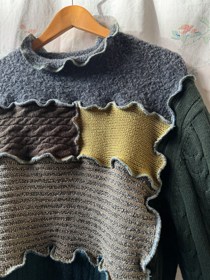 "BENNINGTON" Saves Nine Sweater