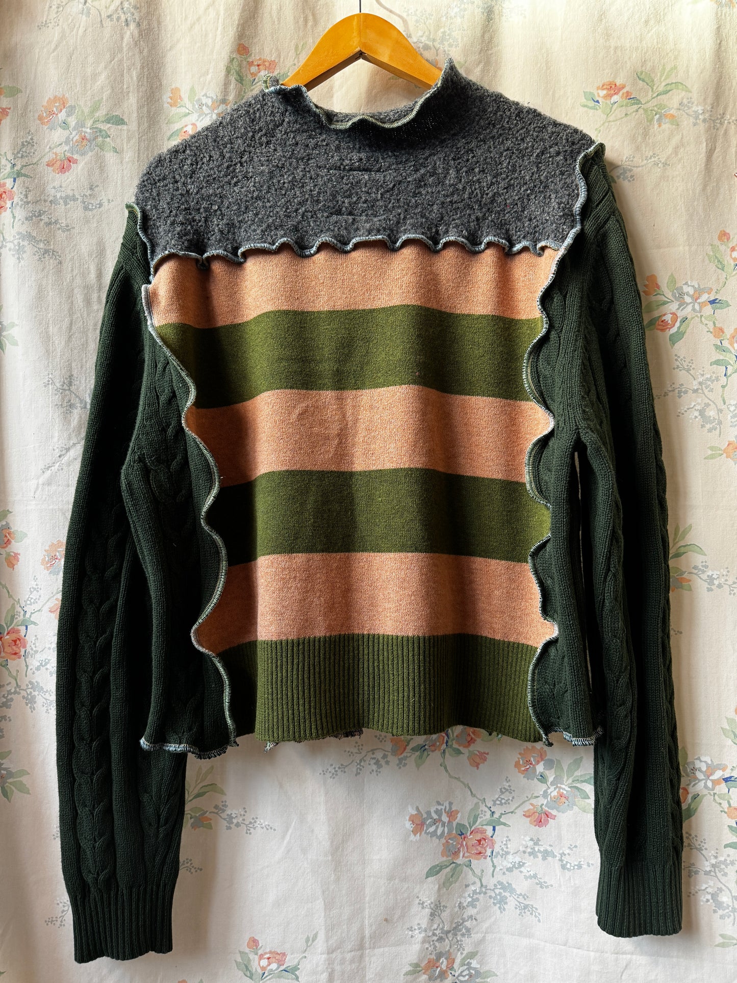 "BENNINGTON" Saves Nine Sweater