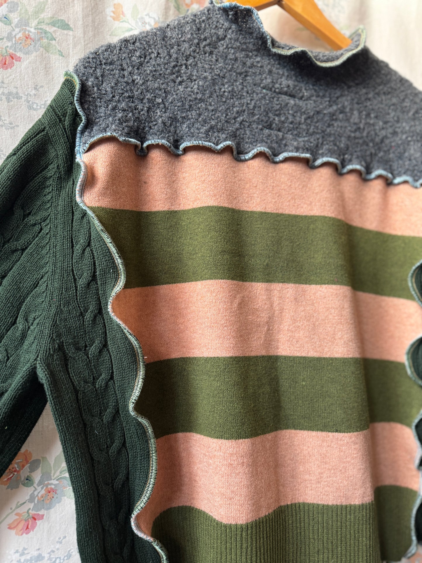 "BENNINGTON" Saves Nine Sweater