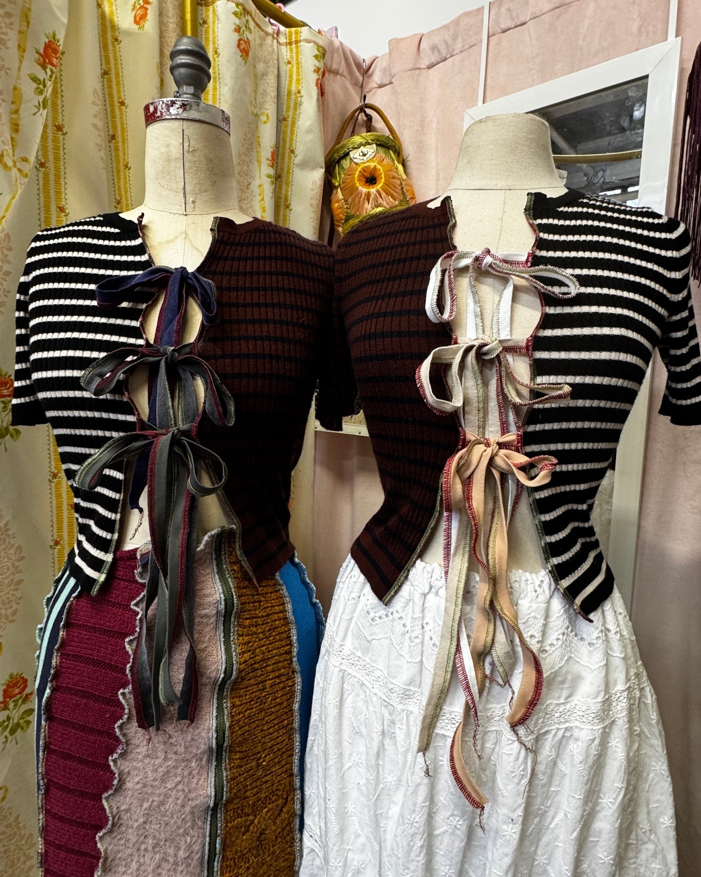 "EENIE" Peek-a-Bow Cardigan
